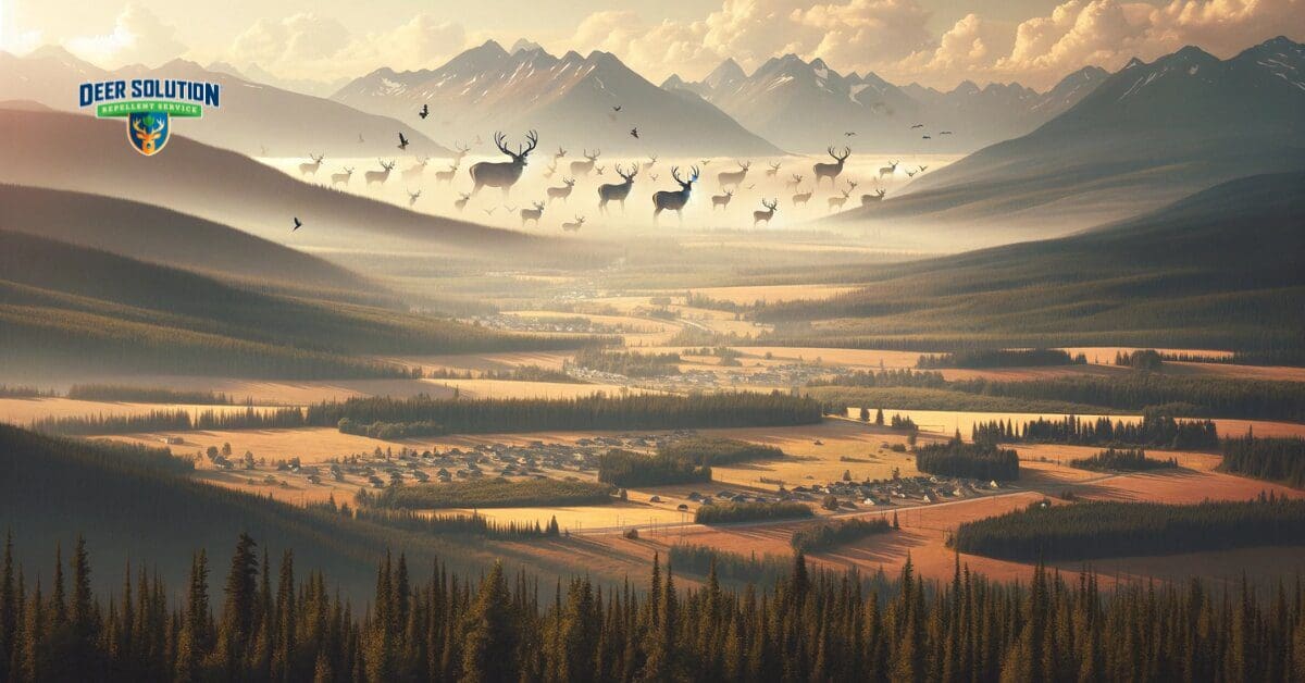 Landscape in Prince George's County highlighting the overlooked challenge of deer overpopulation and its environmental impact.