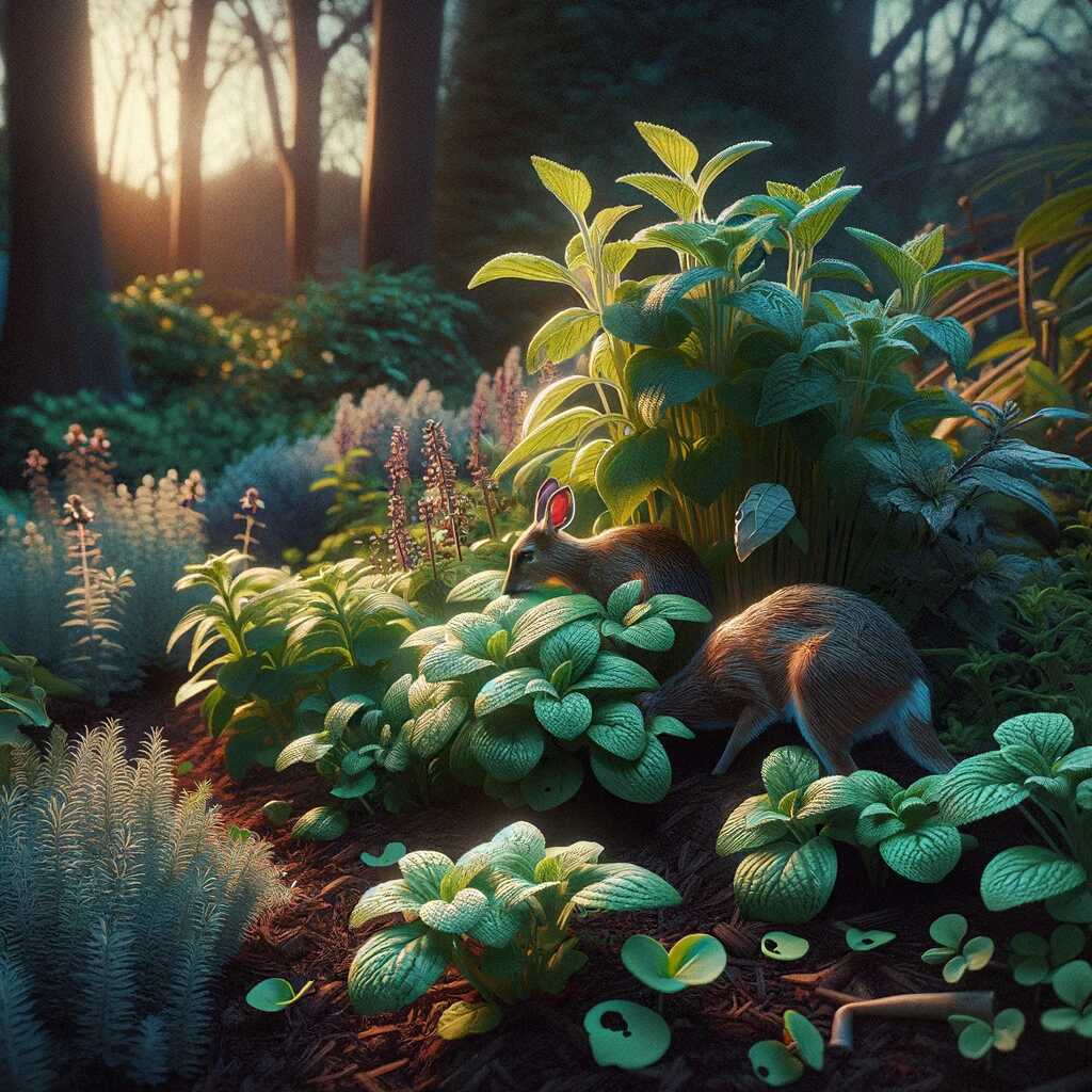 Lush landscape in Worcester County, subtly depicting the challenges of deer impact.