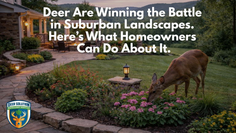 Deer Are Winning the Battle in Suburban Landscapes. Here’s What Homeowners Can Do About It.
